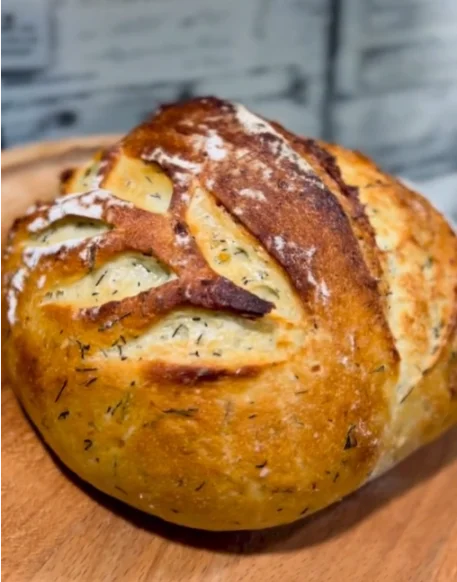 Картофельный хлеб с укропом, 450 гр.